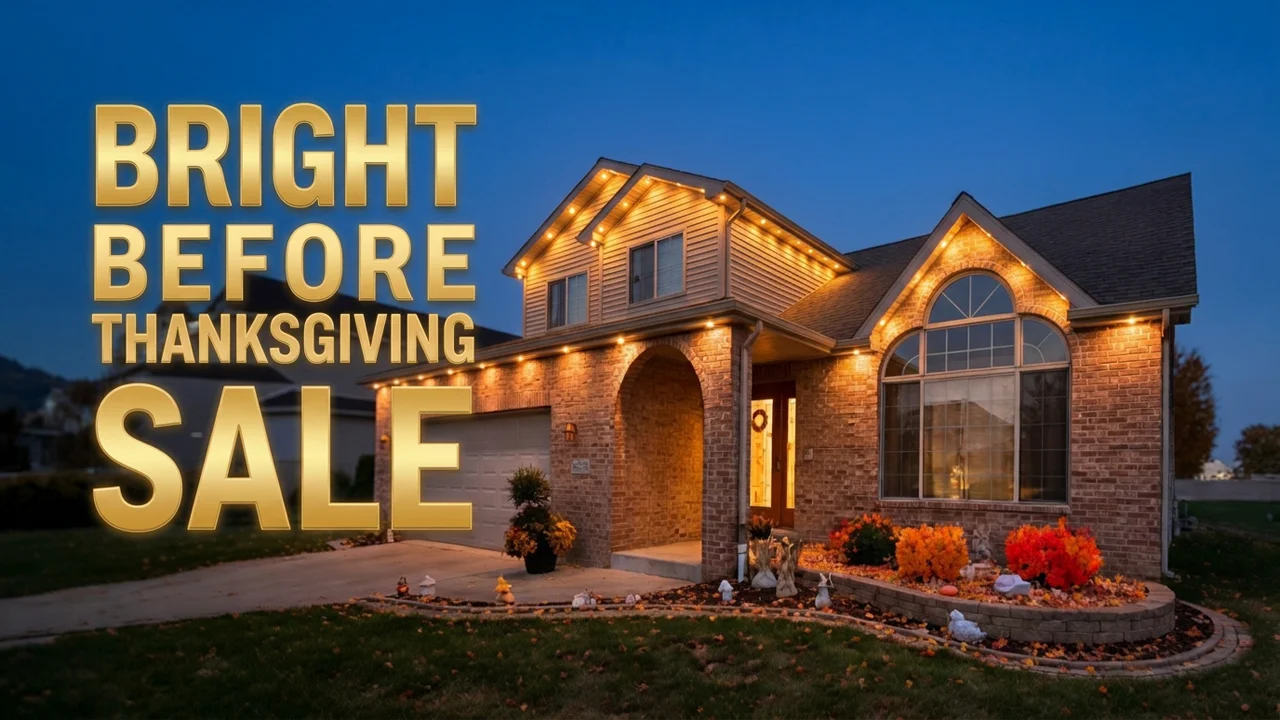 Bright before Thanksgiving sale
