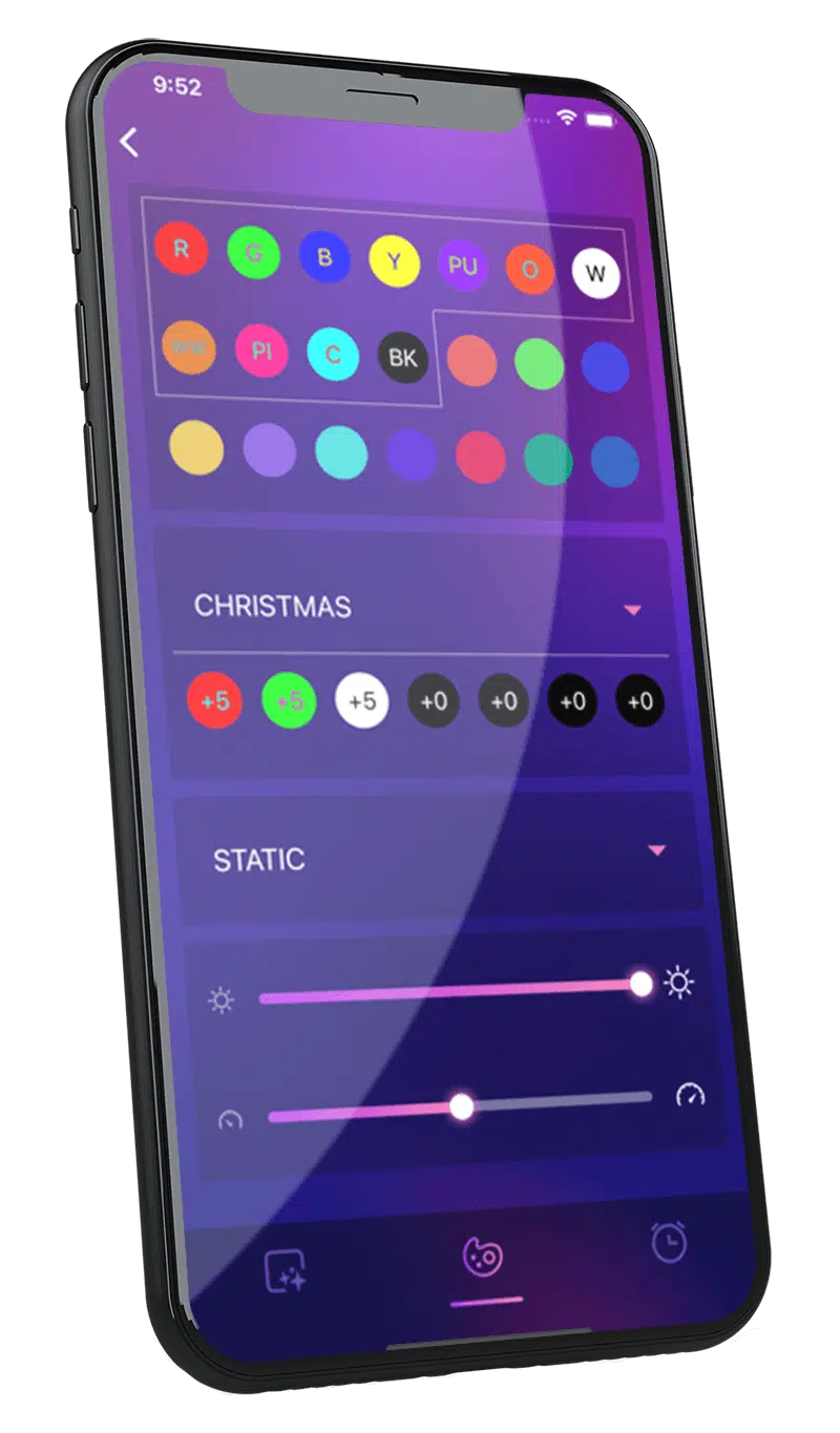 Trimlight Select app screen on a phone